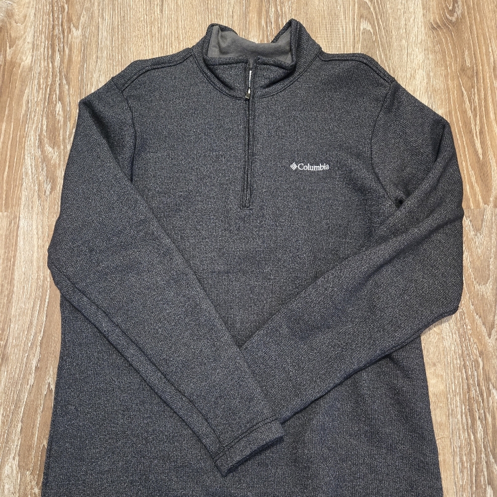 Columbia quarter zip pullover sweater